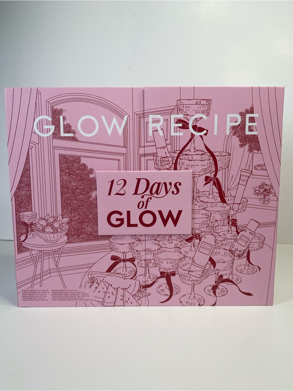 Glow Recipe 12 Days of Glow Pink Skincare Gift Set